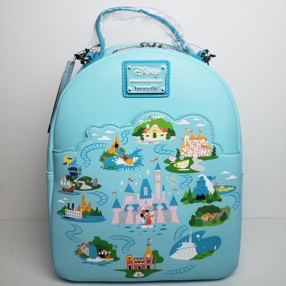 Loungefly Disneyland 65th Anniversary Convertible - Picture 7 of 15